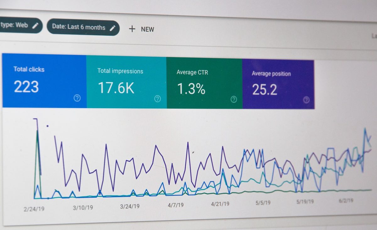 Join AffiliationCloud as a Publisher. Image showing Google Search Console data.