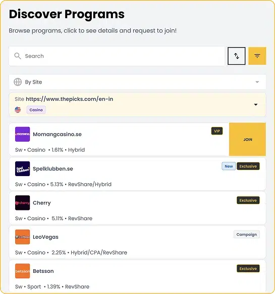 Built with Affiliate Intelligence